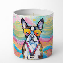 Load image into Gallery viewer, Boston Terrier Hippie Dawg Decorative Soy Candle