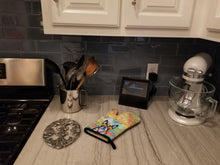 Load image into Gallery viewer, Boston Terrier Hippie Dawg Oven Mitt