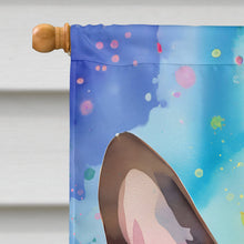 Load image into Gallery viewer, Boston Terrier Hippie Dawg House Flag