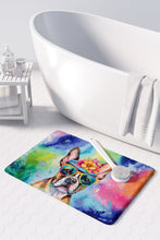 Load image into Gallery viewer, Boston Terrier Hippie Dawg Memory Foam Kitchen Mat