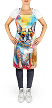 Load image into Gallery viewer, Boston Terrier Hippie Dawg Apron – Artist-Designed Kitchen, BBQ &amp; Craft Apron