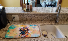 Load image into Gallery viewer, Boxer Hippie Dawg Dish Drying Mat