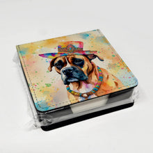 Load image into Gallery viewer, Boxer Hippie Dawg PU Leather Note Paper Holder