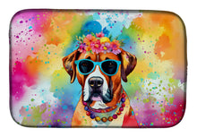 Load image into Gallery viewer, Boxer Hippie Dawg Dish Drying Mat