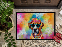 Load image into Gallery viewer, Boxer Hippie Dawg Doormat - 18X27 Indoor / Outdoor Rug | Made in USA