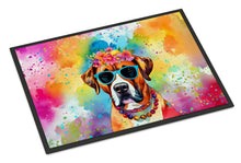 Load image into Gallery viewer, Boxer Hippie Dawg Doormat - 18X27 Indoor / Outdoor Rug | Made in USA
