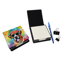 Load image into Gallery viewer, Boxer Hippie Dawg PU Leather Note Paper Holder