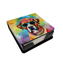 Load image into Gallery viewer, Boxer Hippie Dawg PU Leather Note Paper Holder