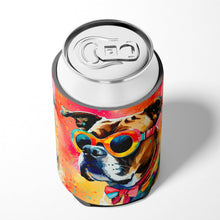 Load image into Gallery viewer, Boxer Hippie Dawg Can or Bottle Hugger