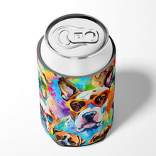 Load image into Gallery viewer, Boxer Hippie Dawg Can or Bottle Hugger