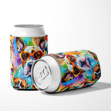 Load image into Gallery viewer, Boxer Hippie Dawg Can or Bottle Hugger