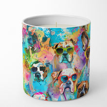 Load image into Gallery viewer, Boxer Hippie Dawg Decorative Soy Candle