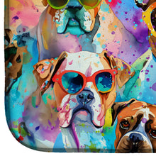Load image into Gallery viewer, Boxer Hippie Dawg Dish Drying Mat