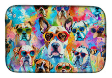 Load image into Gallery viewer, Boxer Hippie Dawg Dish Drying Mat