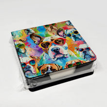 Load image into Gallery viewer, Boxer Hippie Dawg PU Leather Note Paper Holder