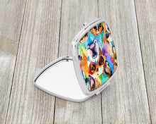 Load image into Gallery viewer, Boxer Hippie Dawg Compact Mirror – Stylish Purse Mirror with Artistic Covers