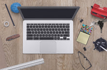 Load image into Gallery viewer, Boxer Hippie Dawg Sticky Note Holder- Refiilable Desk Accessory Note Pad