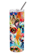 Load image into Gallery viewer, Boxer Hippie Dawg Stainless Steel Skinny Tumbler