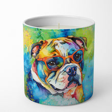 Load image into Gallery viewer, English Bulldog Hippie Dawg Decorative Soy Candle