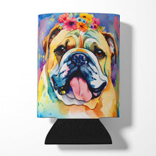 Load image into Gallery viewer, English Bulldog Hippie Dawg Can or Bottle Hugger
