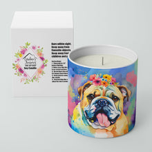 Load image into Gallery viewer, English Bulldog Hippie Dawg Decorative Soy Candle