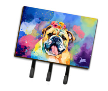 Load image into Gallery viewer, English Bulldog Hippie Dawg Leash or Key Holder
