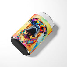 Load image into Gallery viewer, Bullmastiff Hippie Dawg Can or Bottle Hugger