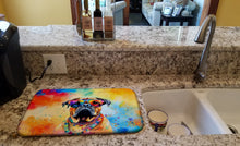 Load image into Gallery viewer, Bullmastiff Hippie Dawg Dish Drying Mat