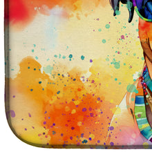 Load image into Gallery viewer, Bullmastiff Hippie Dawg Dish Drying Mat