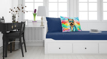 Load image into Gallery viewer, Cairn Terrier Hippie Dawg Standard Pillowcase – Artistic Decorative Front, White Back
