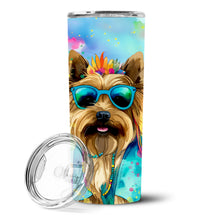 Load image into Gallery viewer, Cairn Terrier Hippie Dawg Stainless Steel Skinny Tumbler