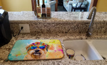 Load image into Gallery viewer, Cairn Terrier Hippie Dawg Dish Drying Mat