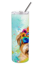Load image into Gallery viewer, Cairn Terrier Hippie Dawg Stainless Steel Skinny Tumbler