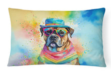 Load image into Gallery viewer, Cane Corso Hippie Dawg Fabric Decorative Pillow