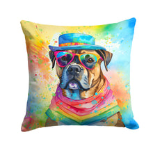 Load image into Gallery viewer, Cane Corso Hippie Dawg Throw Pillow - 14x14 Decorative Pillow – Art for Your Home &amp; Patio
