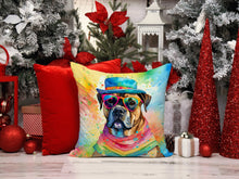 Load image into Gallery viewer, Cane Corso Hippie Dawg Fabric Decorative Pillow