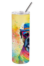 Load image into Gallery viewer, Cane Corso Hippie Dawg Stainless Steel Skinny Tumbler