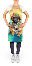 Load image into Gallery viewer, Cane Corso Hippie Dawg Apron – Artist-Designed Kitchen, BBQ &amp; Craft Apron