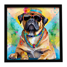 Load image into Gallery viewer, Cane Corso Hippie Dawg Framed Metal Print