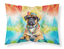 Load image into Gallery viewer, Cane Corso Hippie Dawg Standard Pillowcase – Artistic Decorative Front, White Back