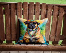 Load image into Gallery viewer, Cane Corso Hippie Dawg Throw Pillow - 14x14 Decorative Pillow – Art for Your Home &amp; Patio