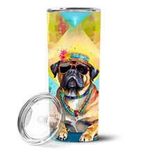 Load image into Gallery viewer, Cane Corso Hippie Dawg Stainless Steel Skinny Tumbler