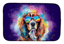 Load image into Gallery viewer, Cavalier Spaniel Hippie Dawg Dish Drying Mat
