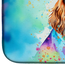 Load image into Gallery viewer, Cavalier Spaniel Hippie Dawg Dish Drying Mat
