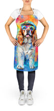 Load image into Gallery viewer, Cavalier Spaniel Hippie Dawg Apron – Artist-Designed Kitchen, BBQ &amp; Craft Apron