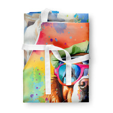 Load image into Gallery viewer, Cavalier Spaniel Hippie Dawg Apron – Artist-Designed Kitchen, BBQ &amp; Craft Apron