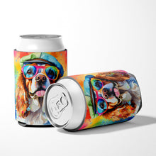 Load image into Gallery viewer, Cavalier Spaniel Hippie Dawg Can or Bottle Hugger