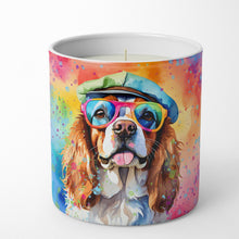 Load image into Gallery viewer, Cavalier Spaniel Hippie Dawg Decorative Soy Candle