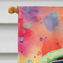 Load image into Gallery viewer, Cavalier Spaniel Hippie Dawg House Flag
