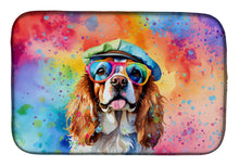 Load image into Gallery viewer, Cavalier Spaniel Hippie Dawg Dish Drying Mat